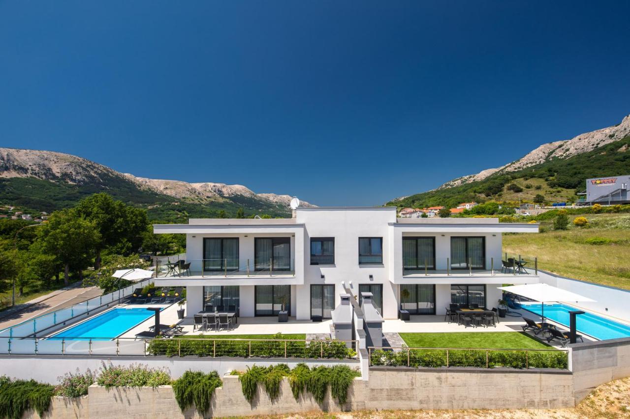 Villa Supernus With Heated Pool Baska  Exterior photo